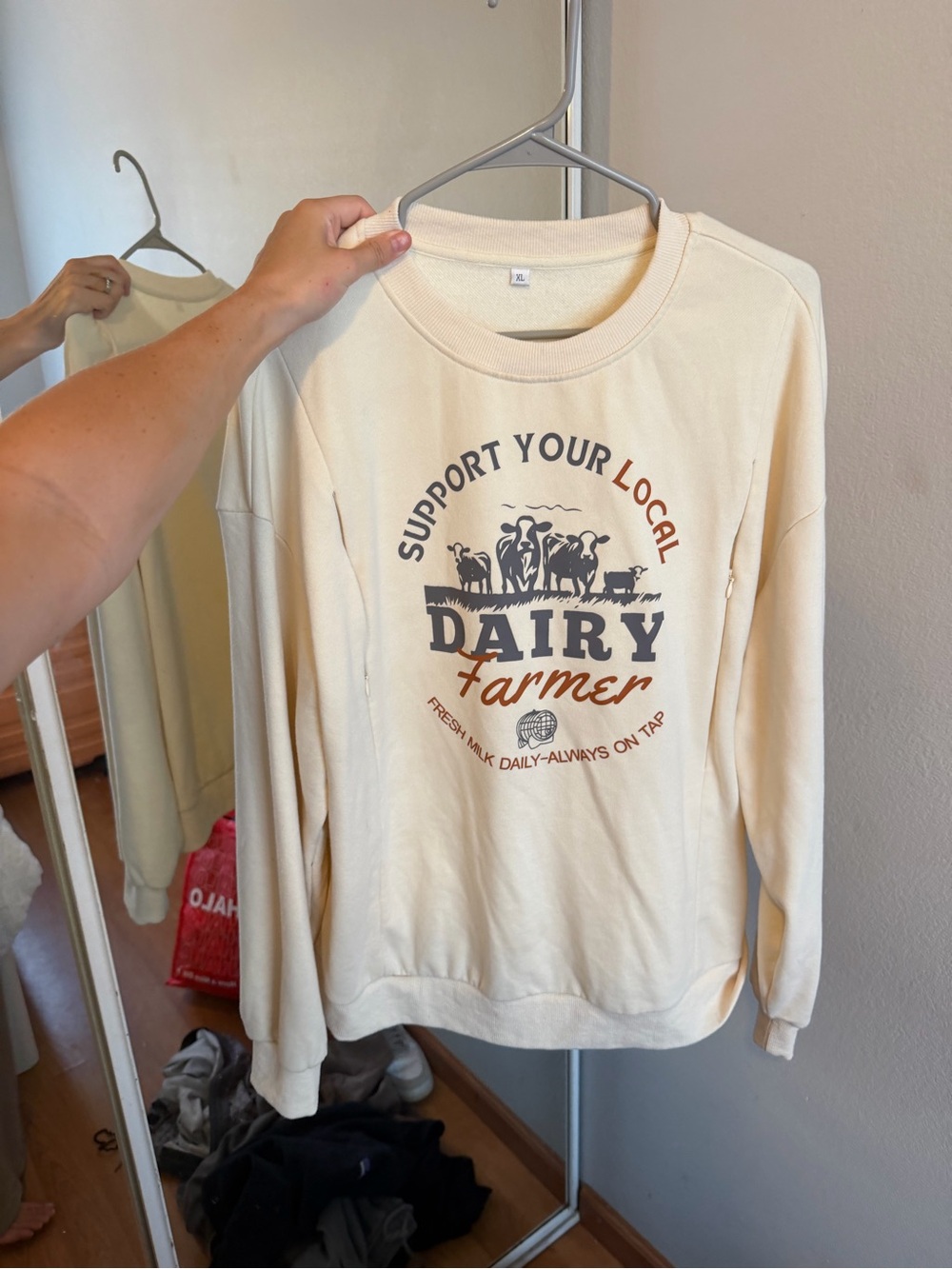 BREASTFEEDING SWEATSHIRT - Picture 10 of 15